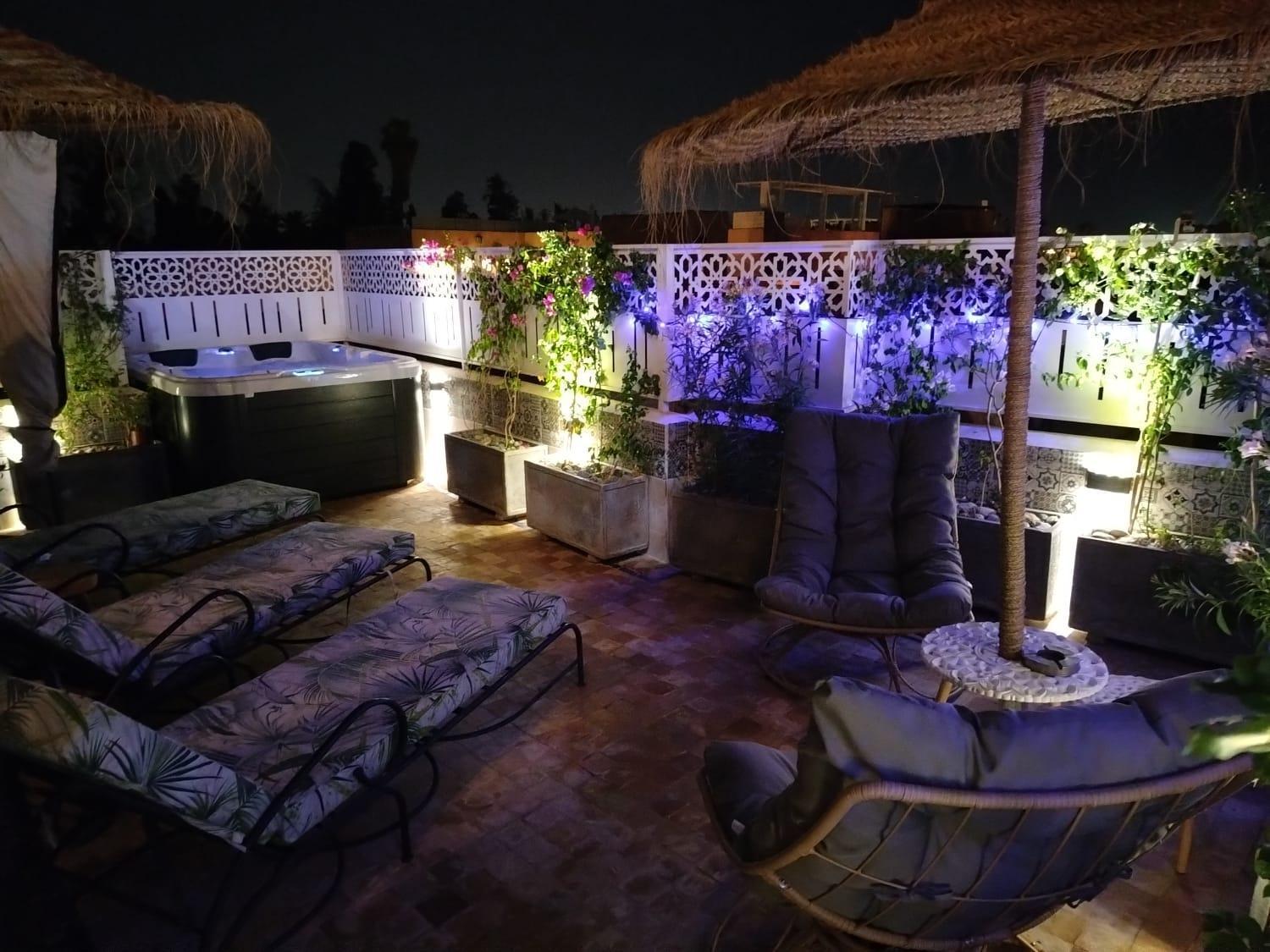 Riad & Spa Sous Le Soleil Chez Jerome Et Pamela Ch Lagon Μαρακές Εξωτερικό φωτογραφία
